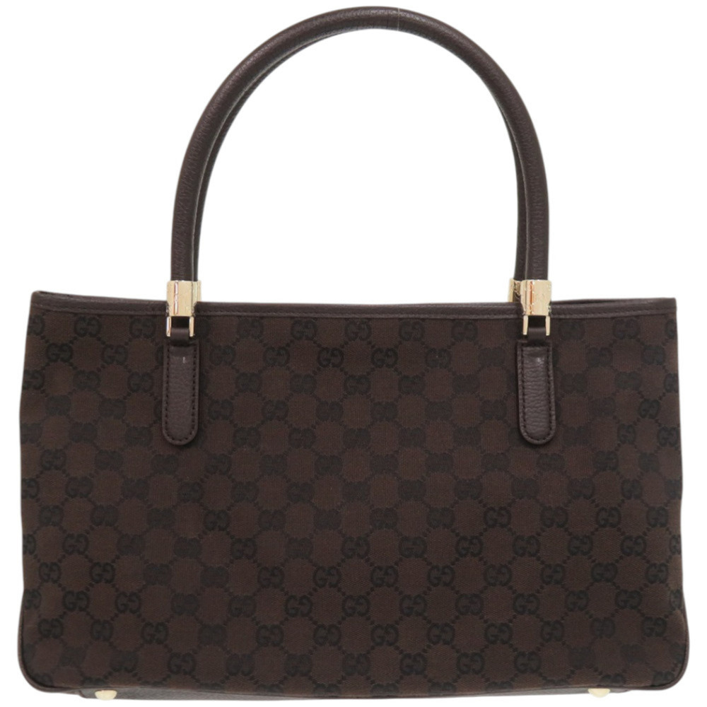 GUCCI Authentic Brown Canvas Tote Bag - Picture 1 of 8
